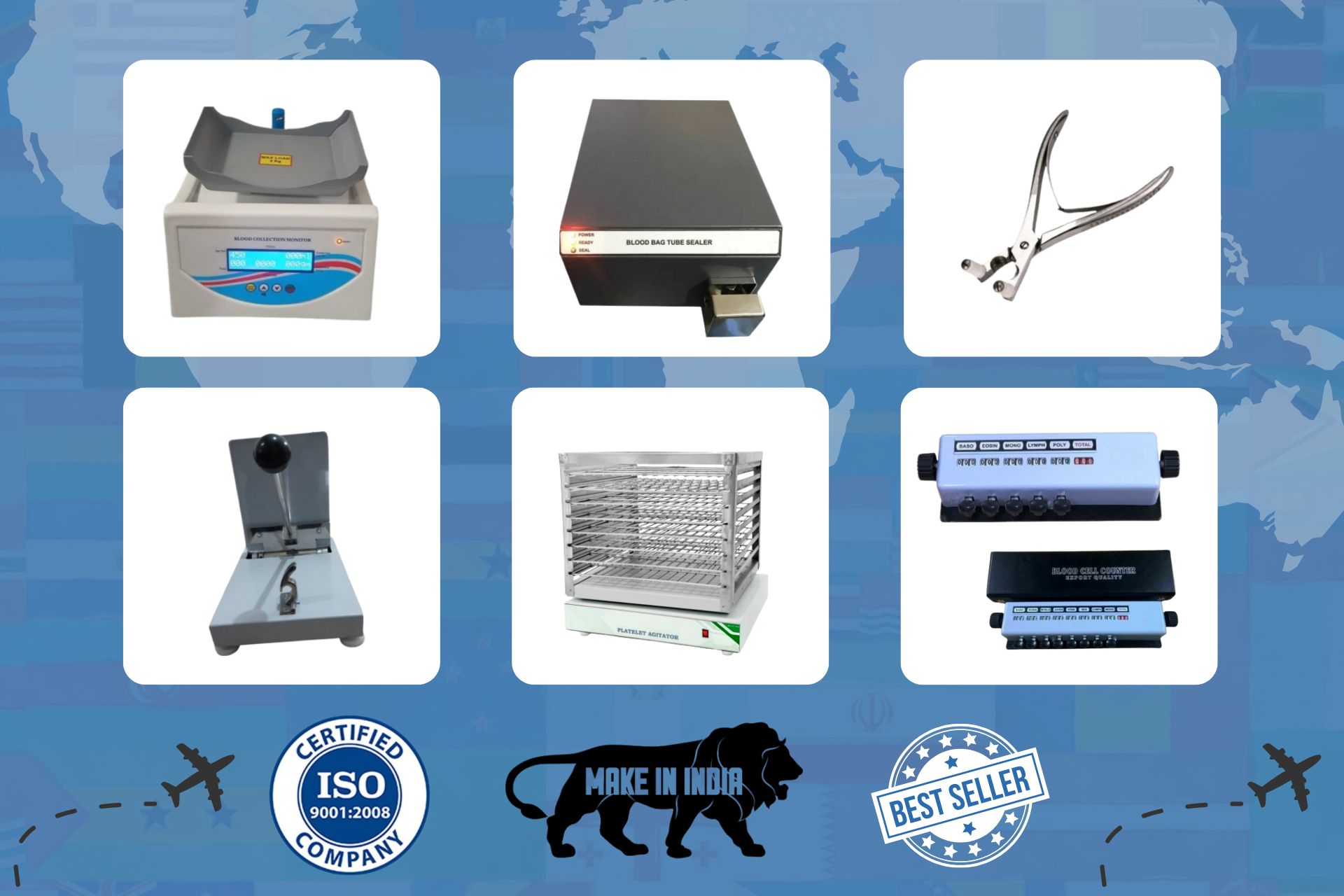 Blood Banking Instruments suppliers in India